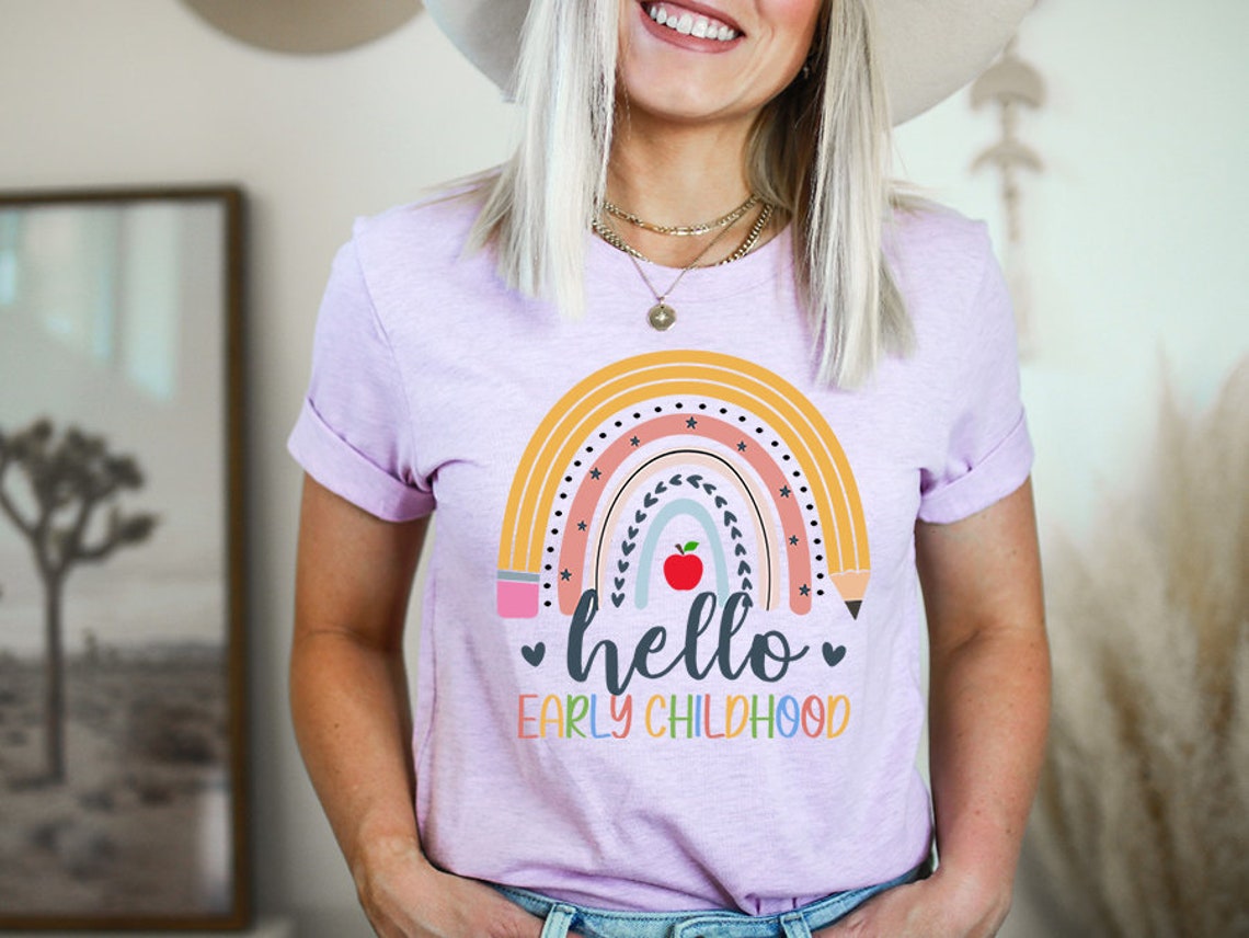 early childhood education shirts