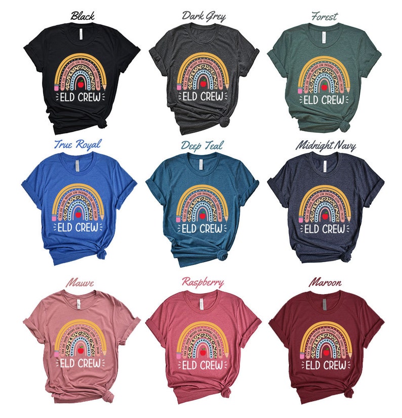 ELD Teacher Shirt, ELD Shirt, ELD Squad, Esl Teacher, English Language ...