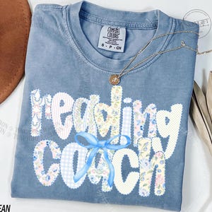 Reading Coach Shirt, Reading Coach Teacher Shirt, Reading Teacher Shirt, Reading Coach Gift, Reading Coach Tee, Reading Specialist Shirt