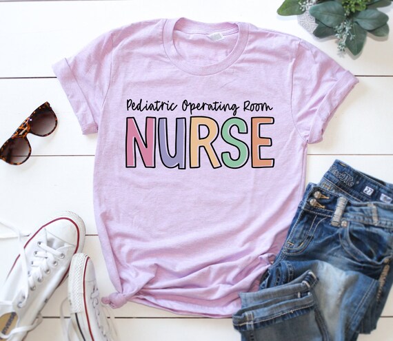 Pediatric Operating Room Nurse Shirt, Pediatric OR Nurse