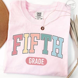 Fifth Grade Teacher Shirt, 5th Grade Teacher Shirt, 5th Grade T-Shirt, Fifth Grade TShirt, Elementary School, Teaching Tee, Back To School