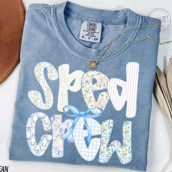 Comfort Colors® SPED Teacher, SPED Team Shirt, Special Education Teacher, Special Education Teacher Shirt, New Teacher Gift, Sped Crew Shirt