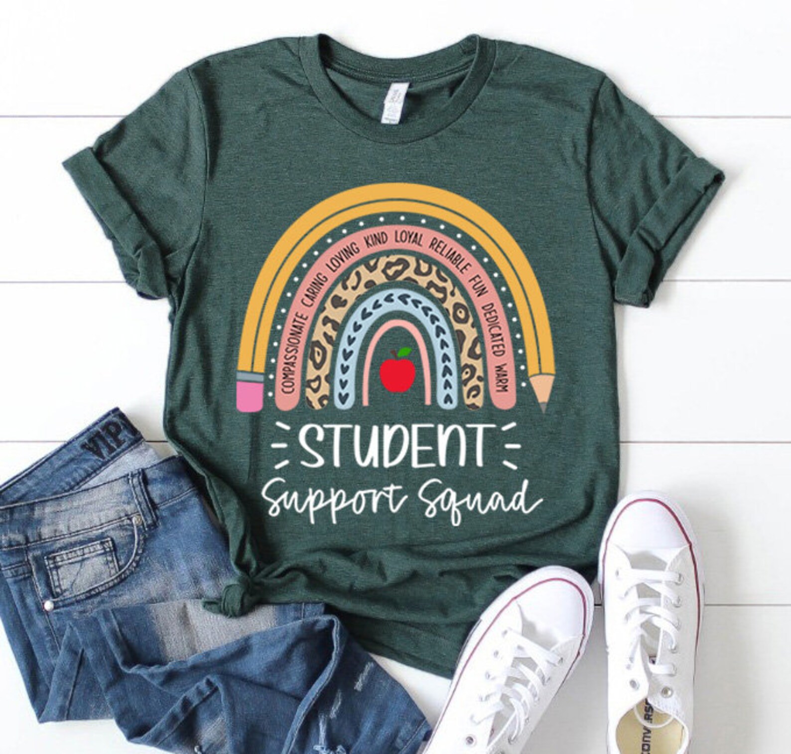 Student Support Squad Support Squad Shirt Support Teacher - Etsy