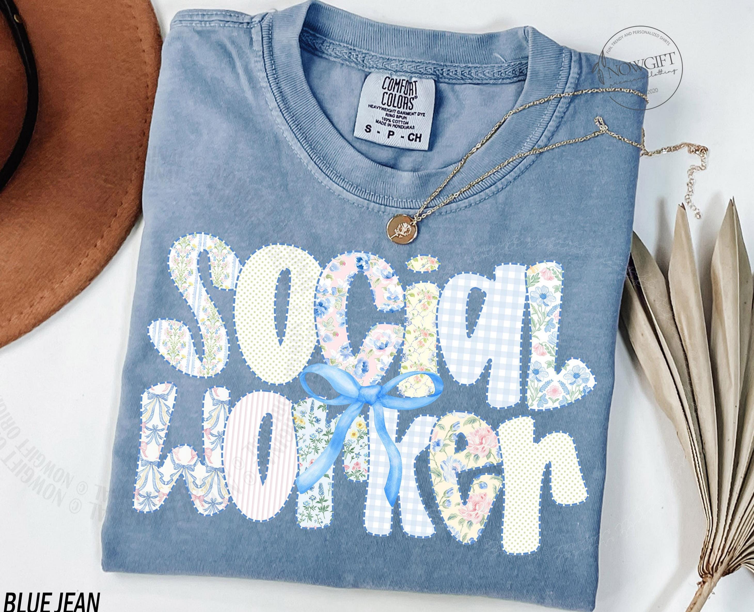 Comfort Colors® Social Worker Gifts, Social Worker Shirt, Gift For Social Worker, School Counselor, Therapist Shirt, MSW LSW Social Worker