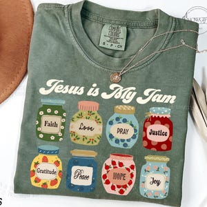 Jesus Is My Jam, Christian Shirt, Jesus Shirt, Christian Gift, Jesus Christ Shirt, Gift For Christian, Funny Jesus Shirt, Christian Mom Gift