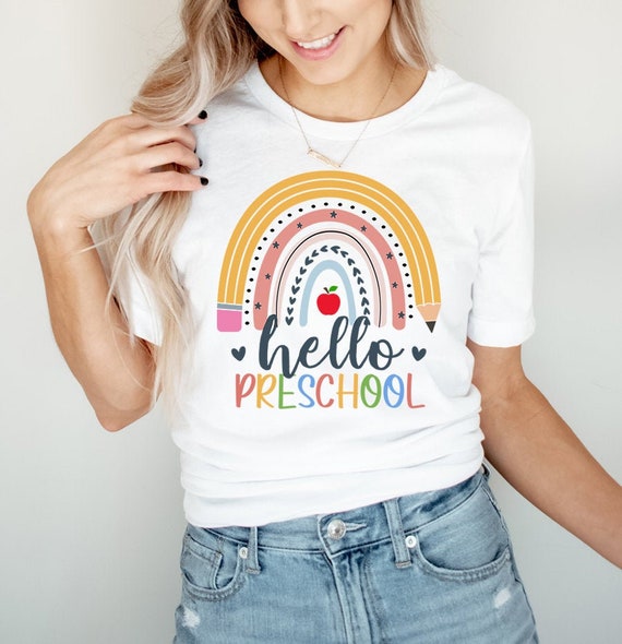teacher preschool shirts