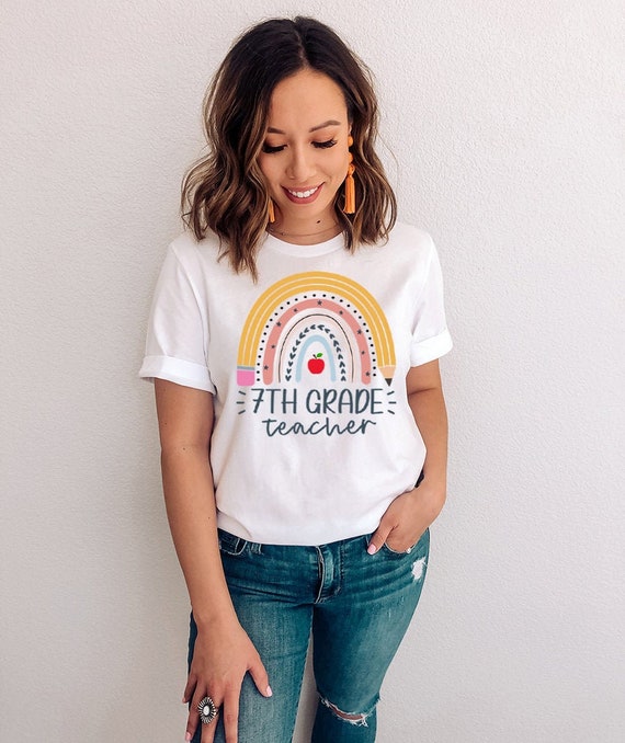 7th grade teacher shirts Clearance
