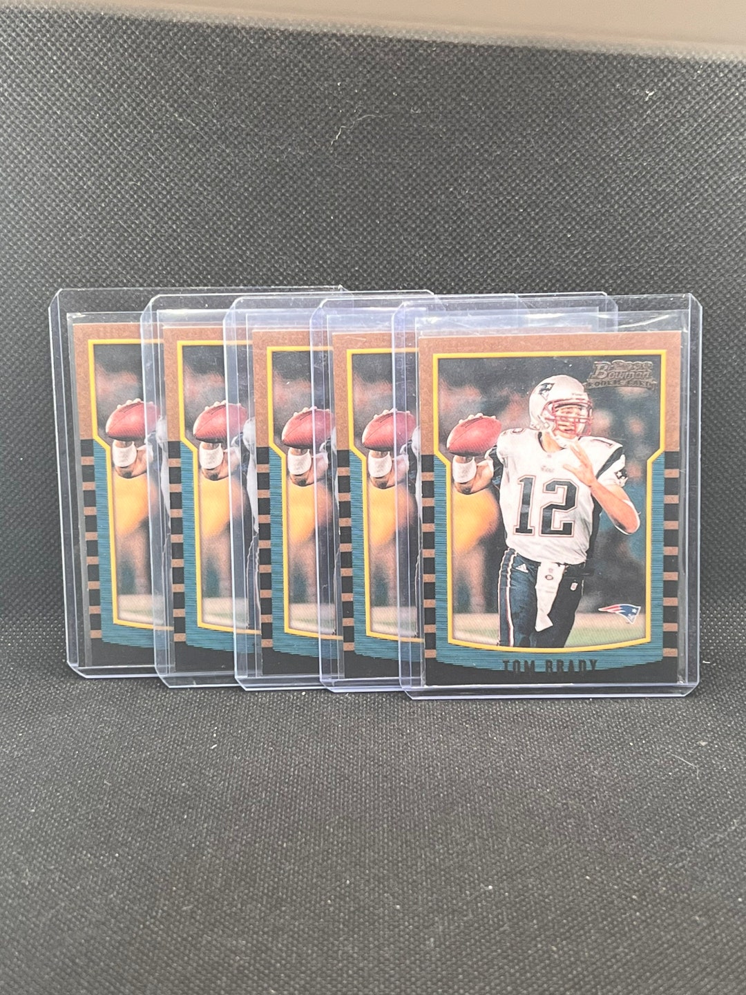 Tom Brady Football Card Lot of 5 - Etsy