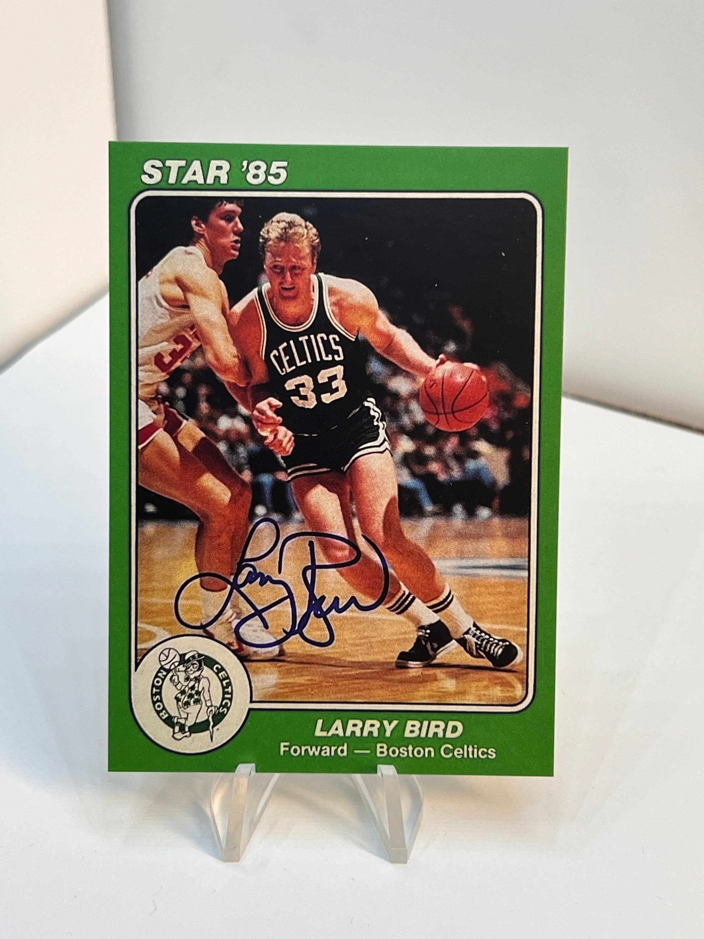 NBA Larry Bird Signed Publications & Media, Collectible Larry Bird Signed  Publications & Media