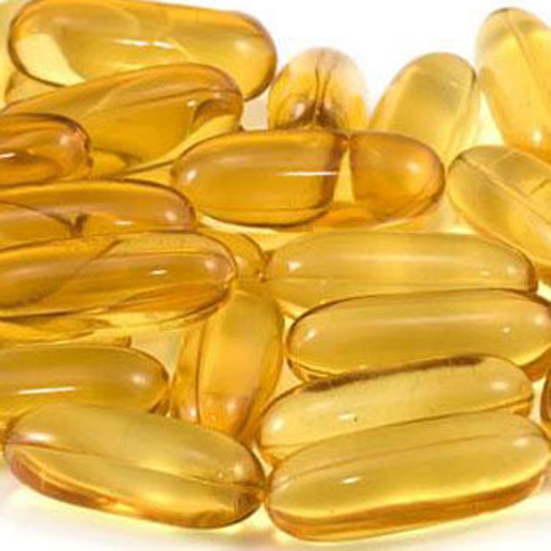 Cod Liver Oil Capsules 1000mg High Strength Omega 3 80mg Etsy UK
