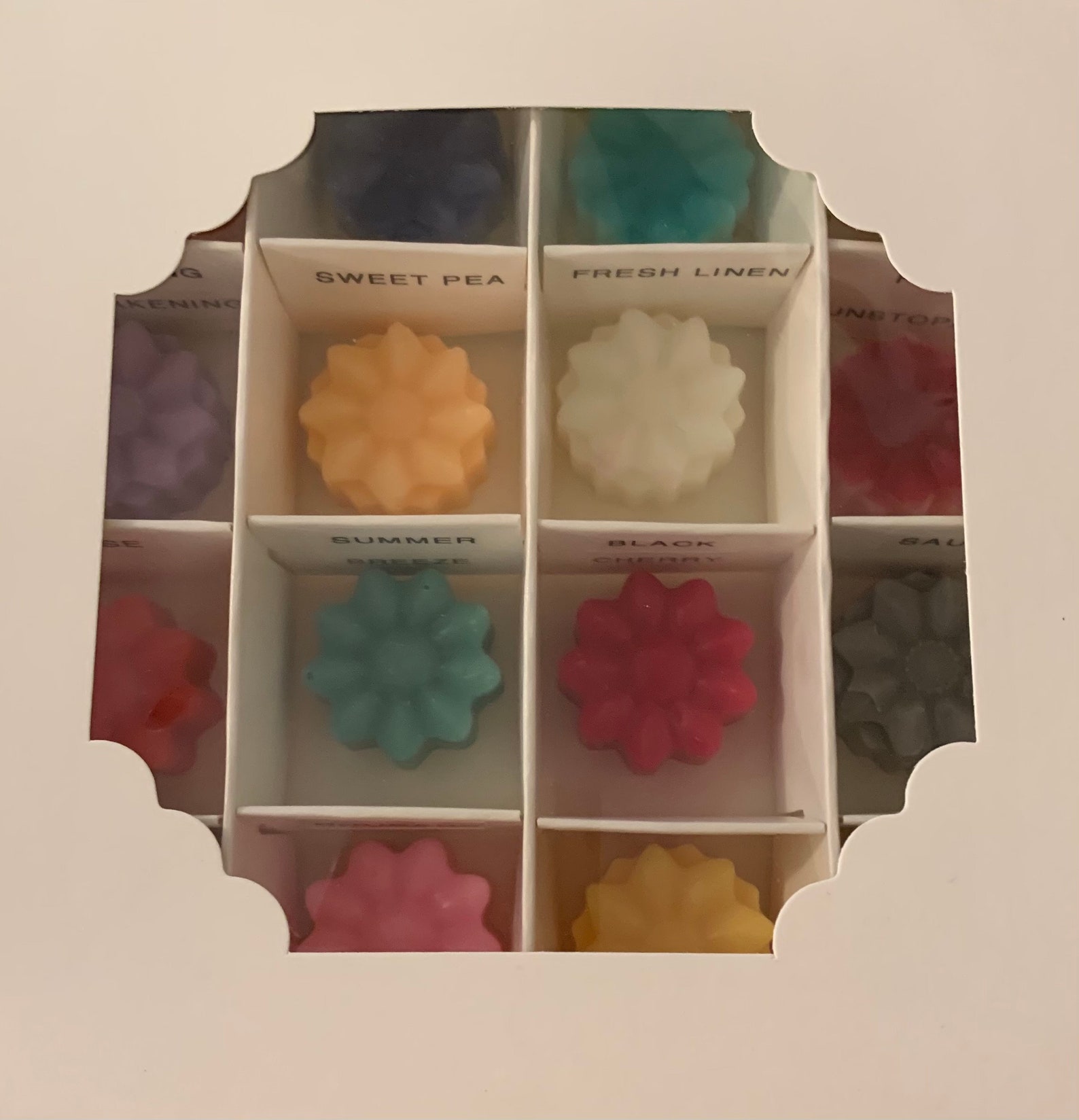 Wax Melt Flower Sample Pack 16 Different Fragrances Etsy