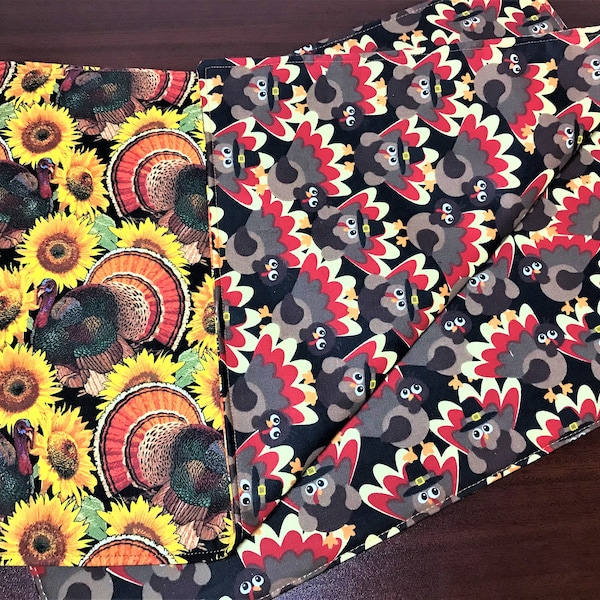 Turkey Placemats Etsy
