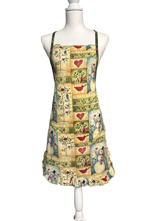 winter apron dress The assembly line apron dress < with my hands