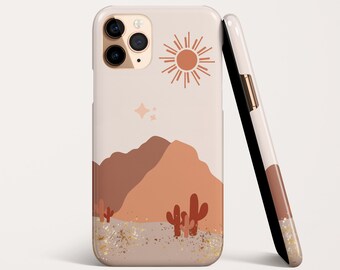 Desert iPhone 12 Pro Max iPhone X Case iPhone 12 Case iPhone 11 Pro Case Samsung S10 Plus Samsung S10e Case Samsung S8 Plus Case Cactuses
