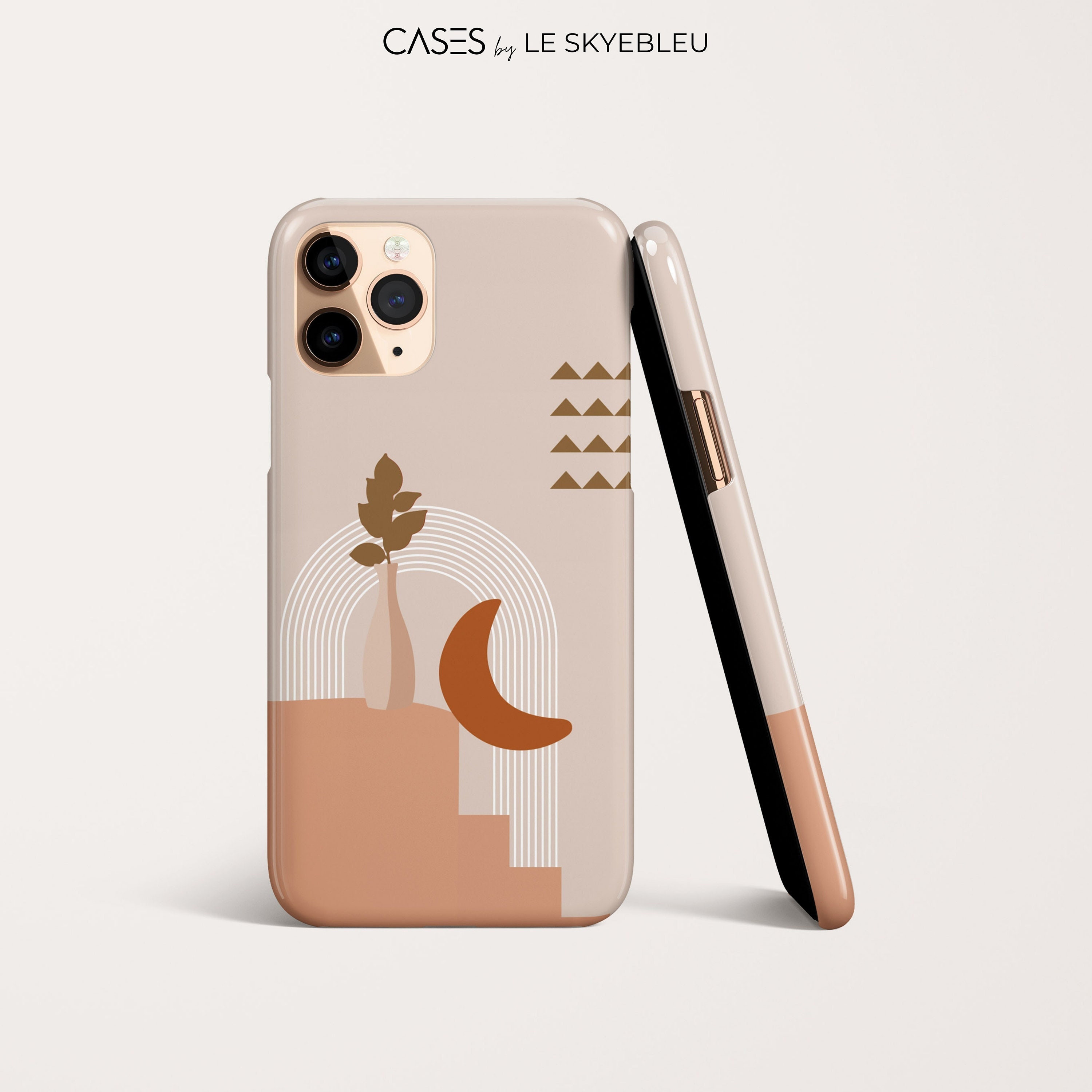 Modern Aesthetic Abstract Boho Case For Iphone 13 12 11 Pro Etsy