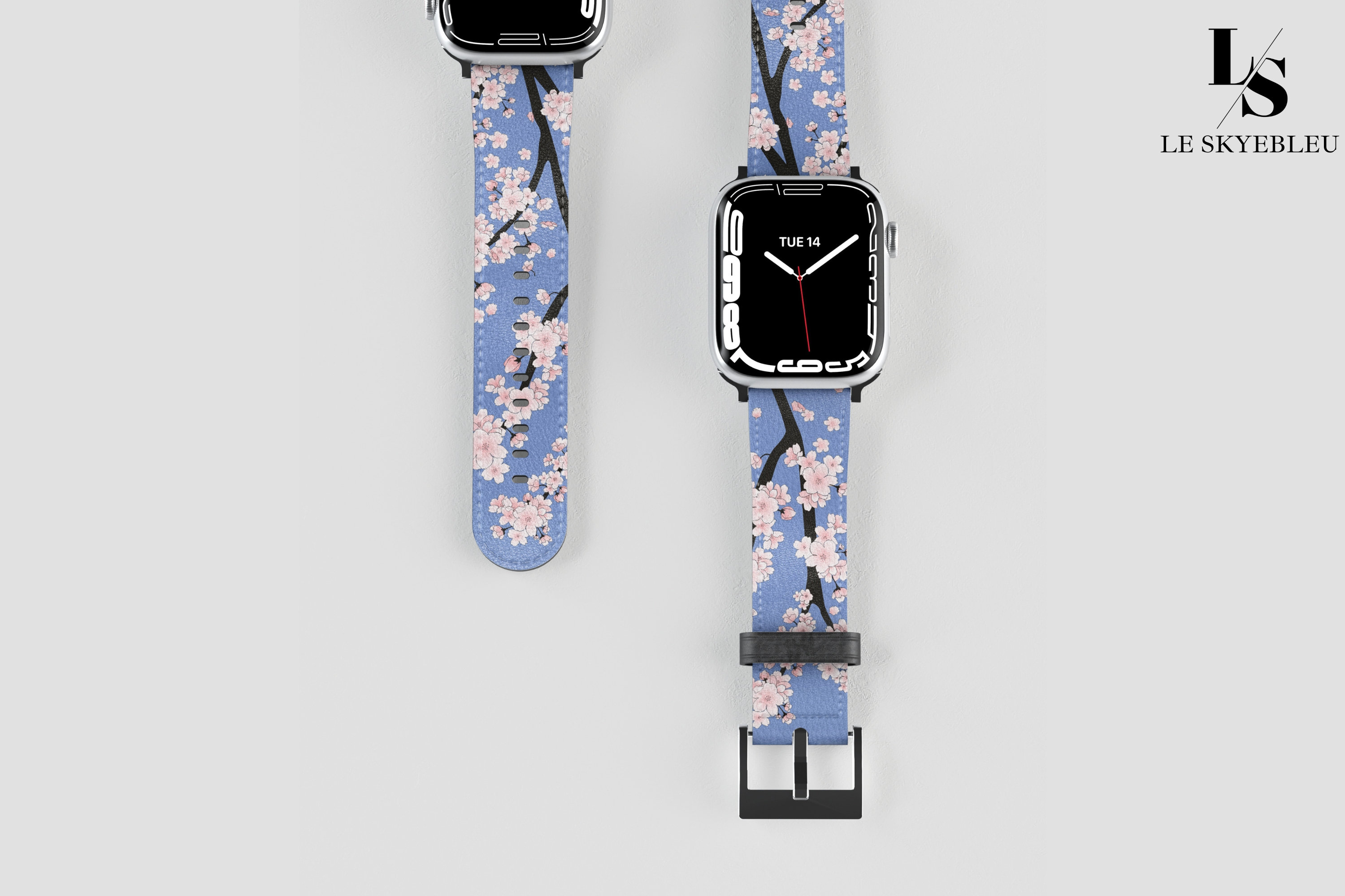 Japan Sakura 2 TPU Wrist Strap Apple Watch Band 38mm /42mm /44mm