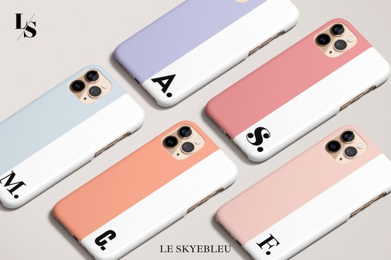 For Samsung S22 Plus Ultra S21 FE S20 Phone Case Personalised Monogram  Initial