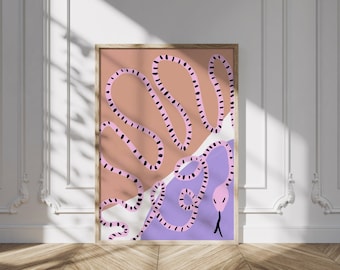 Cosmic Valley Art Print