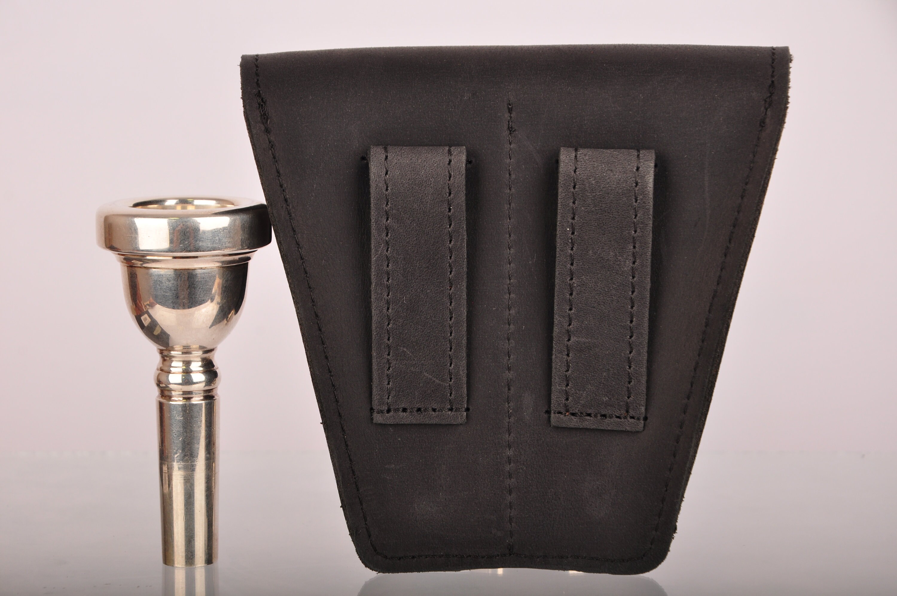 Personalized double TROMBONE / EUPHONIUM leather mouthpiece Etsy