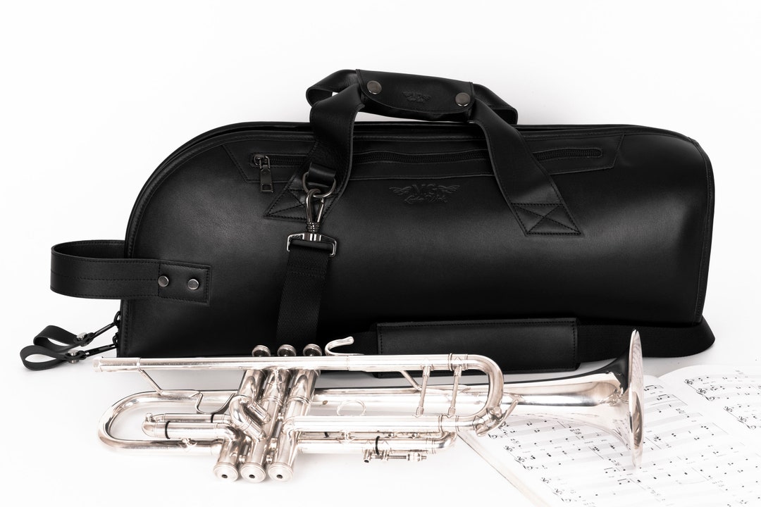 MG Leather Work Trumpet Bag Trumpet Case Trumpet Carry Bag Etsy