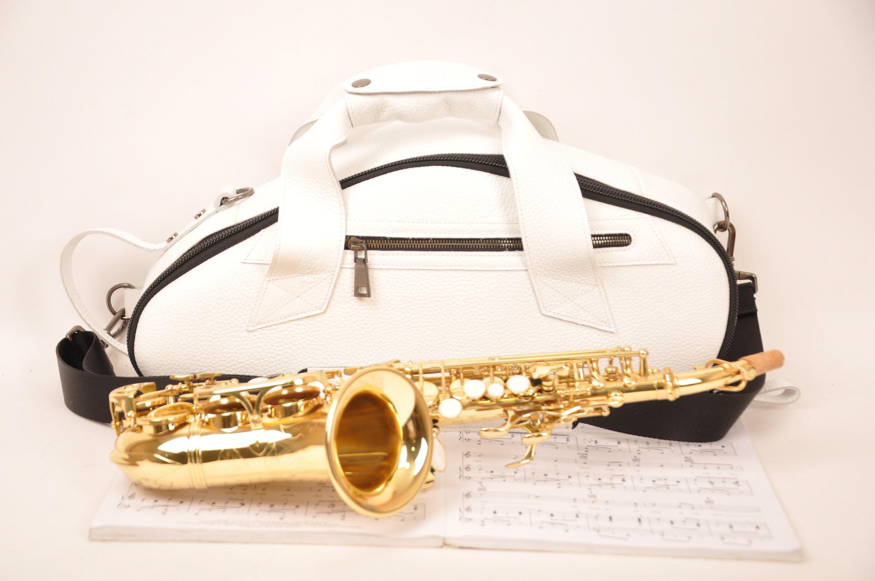 Kit de saxophone de poche léger Mini instrument à vent Sax avec