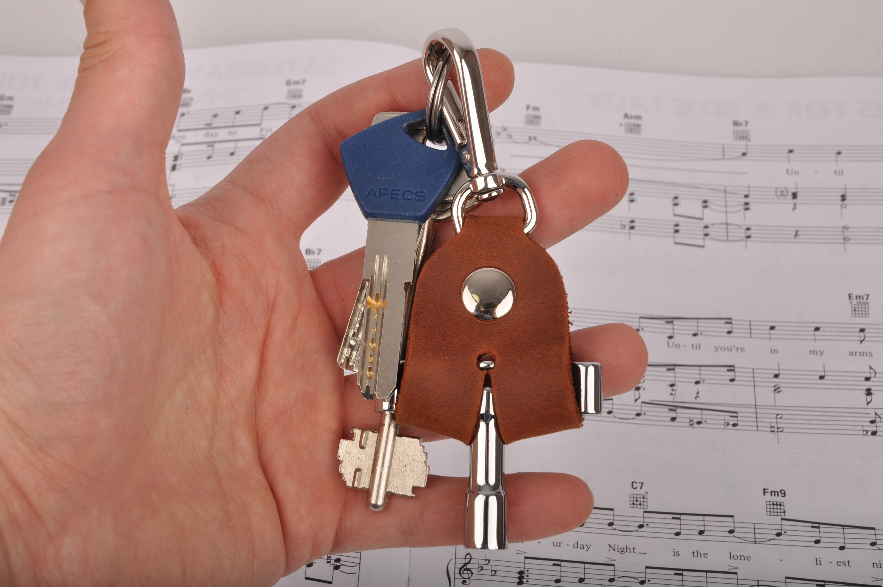 Drum Key Holder by MG Leather Work Drum Key Chain Case Drum Etsy UK