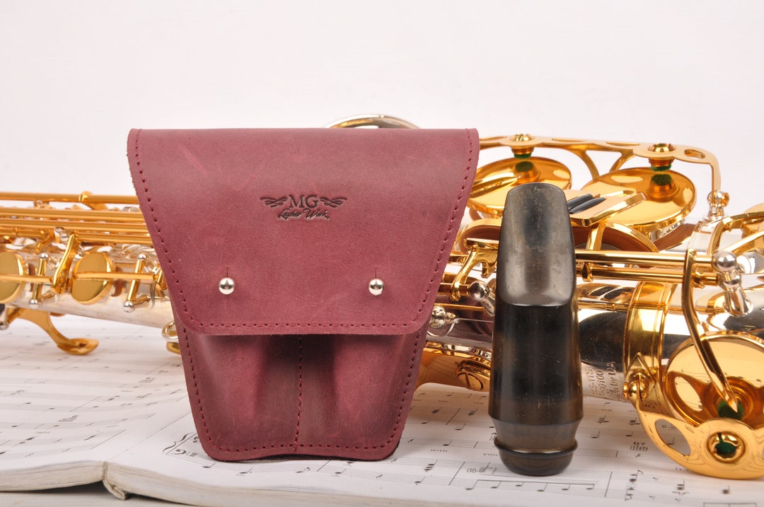 Mouthpiece Holder for Saxophone Alto, Tenor, Great Personalized Gift
