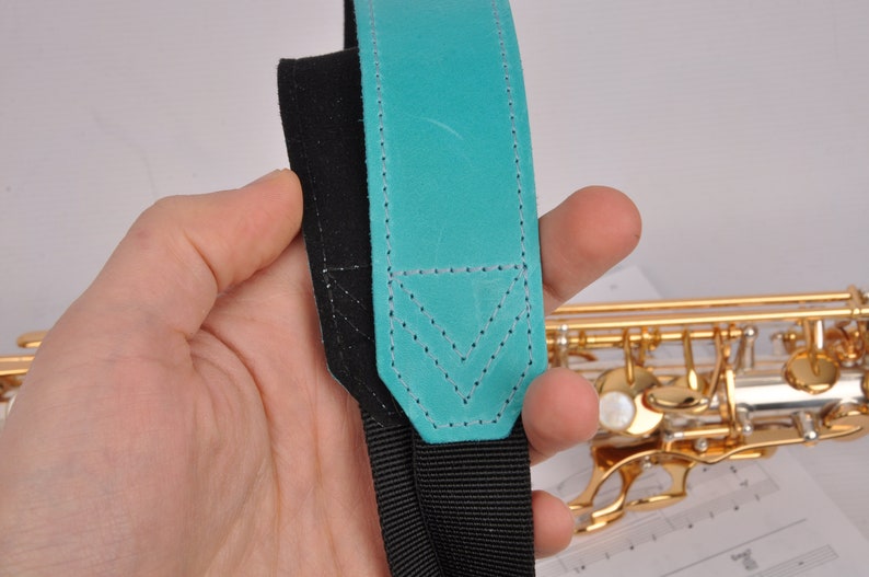 Personalized Saxophone Strap Leather for Alto Tenor Baritone Etsy