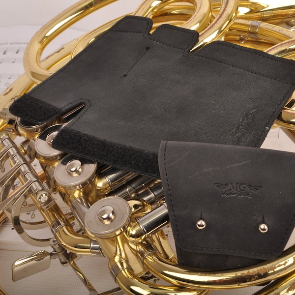 Leather French Horns Etsy