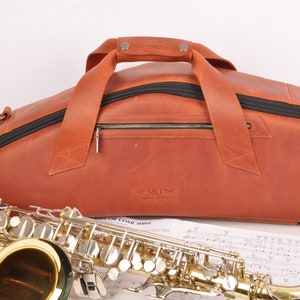 SIUKE Saxophone Bag Sax Case Backpack Thicken Padded Foam