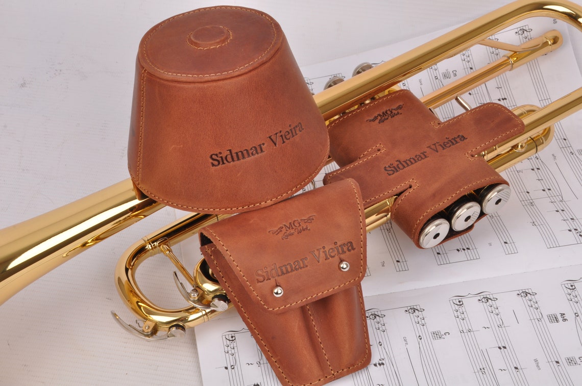 Special Set Trumpet Valve Guard MUTE & Double Mouthpiece Pouch Etsy