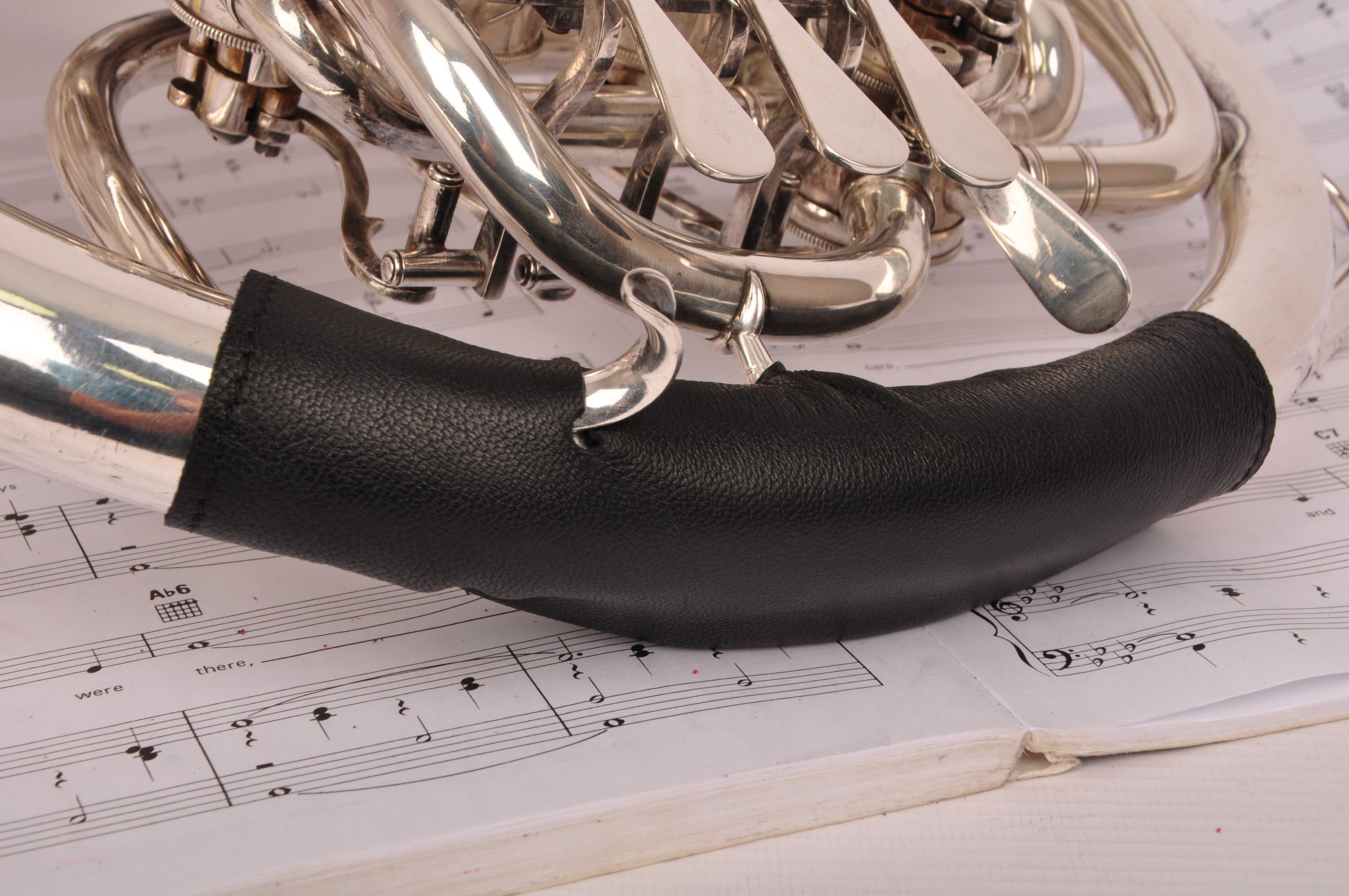 French Horn Hand Guard by MG Leather Work French Horn Hand Etsy UK