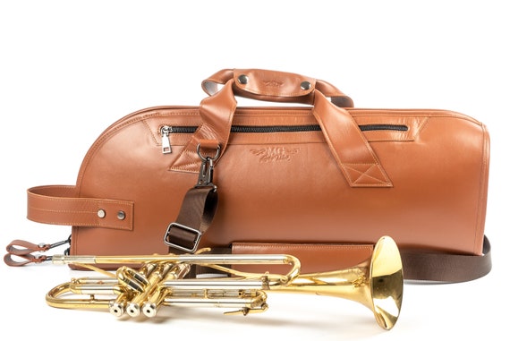 Trumpet Bag by MG Leather Work, Trumpet Case, Trumpet Accessories