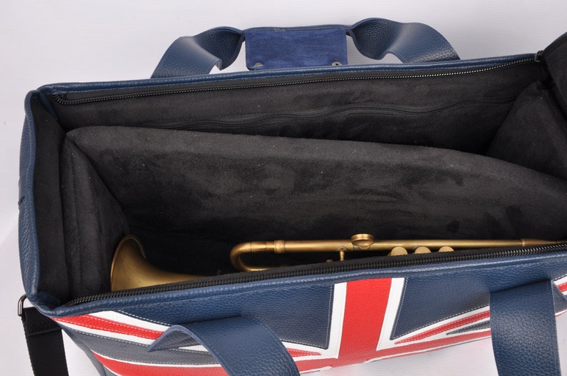 Trumpet Bag Flugelhorn Piccolo Trumpet Leather Gig Etsy