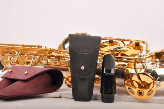 Mouthpiece Holder for Saxophone Alto, Tenor, Great Personalized