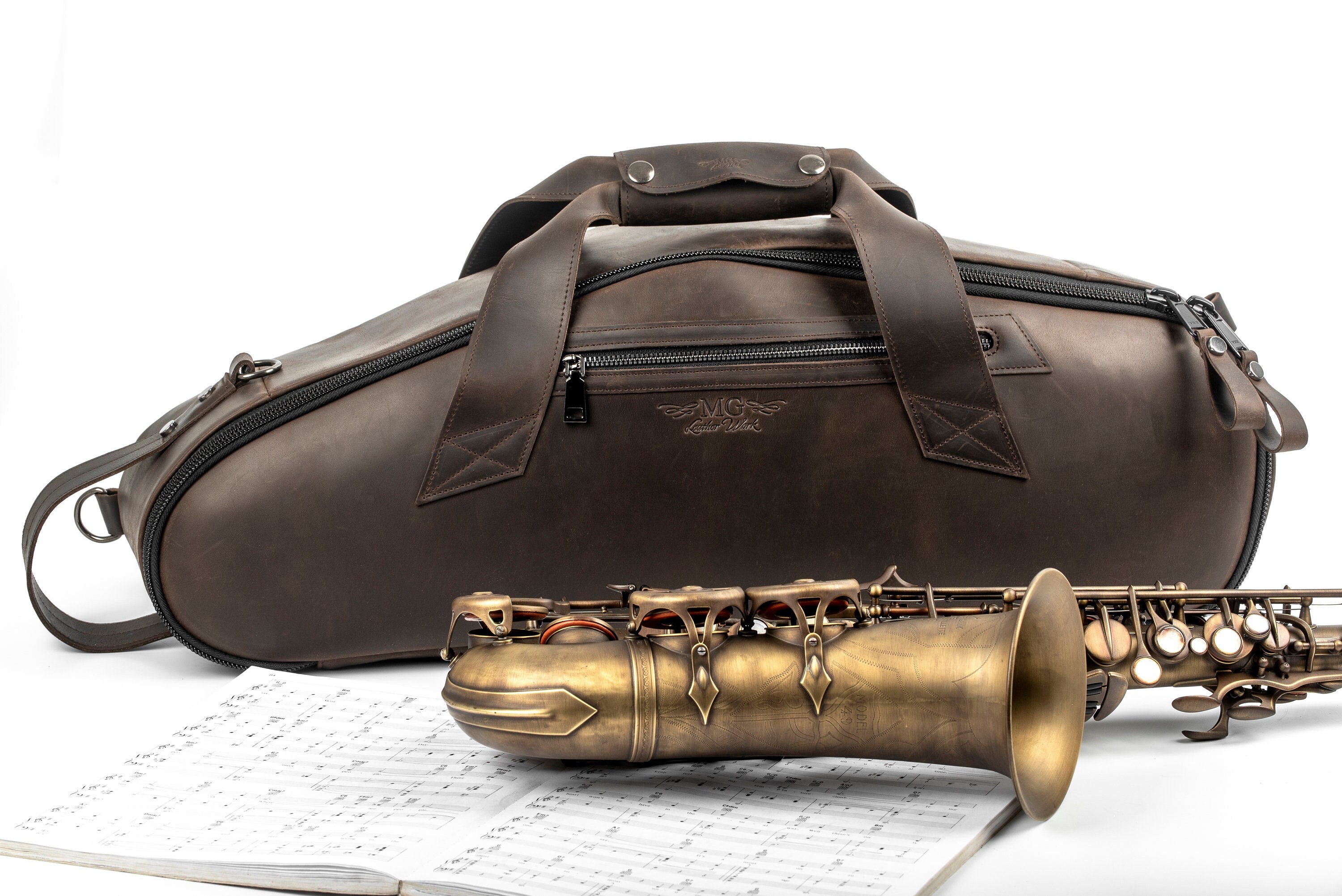 Acheter Saxophone de poche Mini Saxophone Portable petit Saxophone avec sac  de transport Instrument à vent