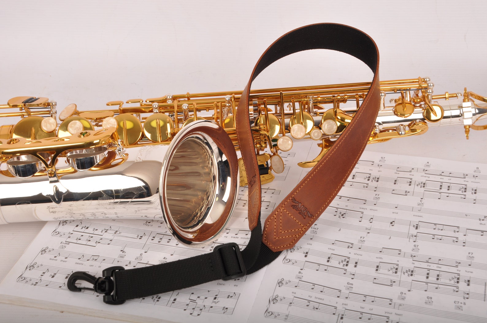 Personalized Tenor Saxophone Neck Pouch Made of Genuine Etsy