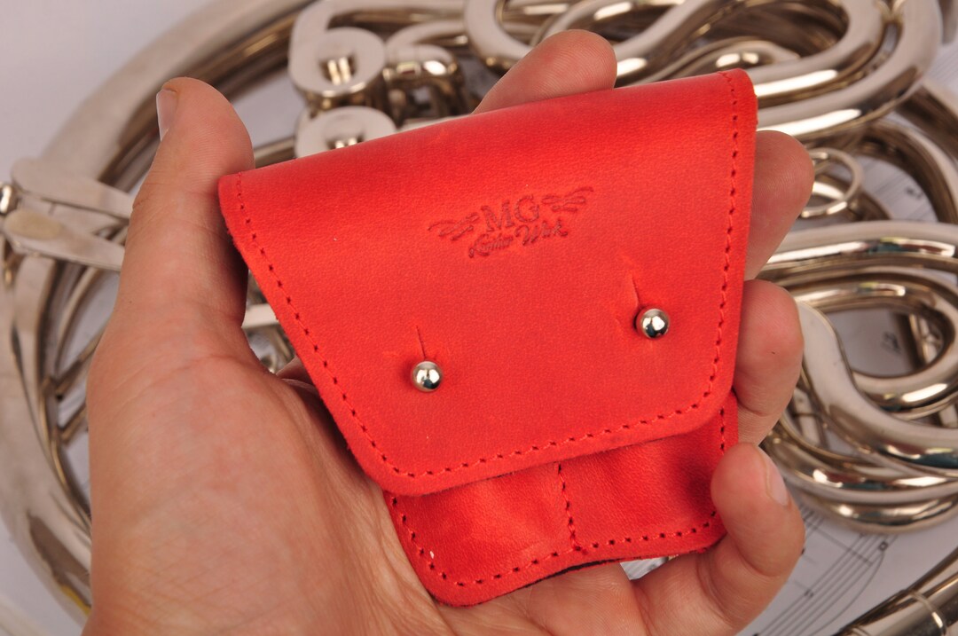 French Horn Mouthpiece Pouch French Horn Leather Mouthpiece Etsy UK