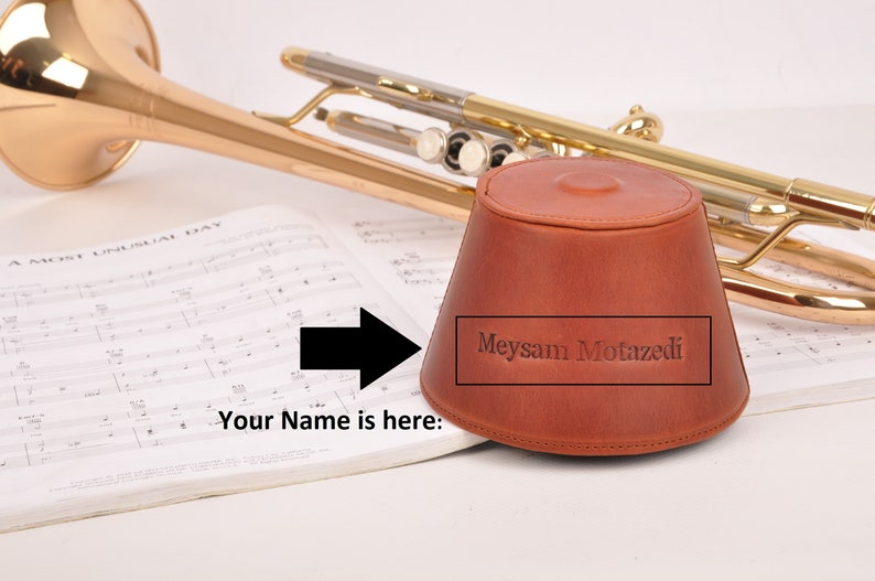 Personalized Trumpet Plunger Mute Lightweight Plunger Mute Etsy