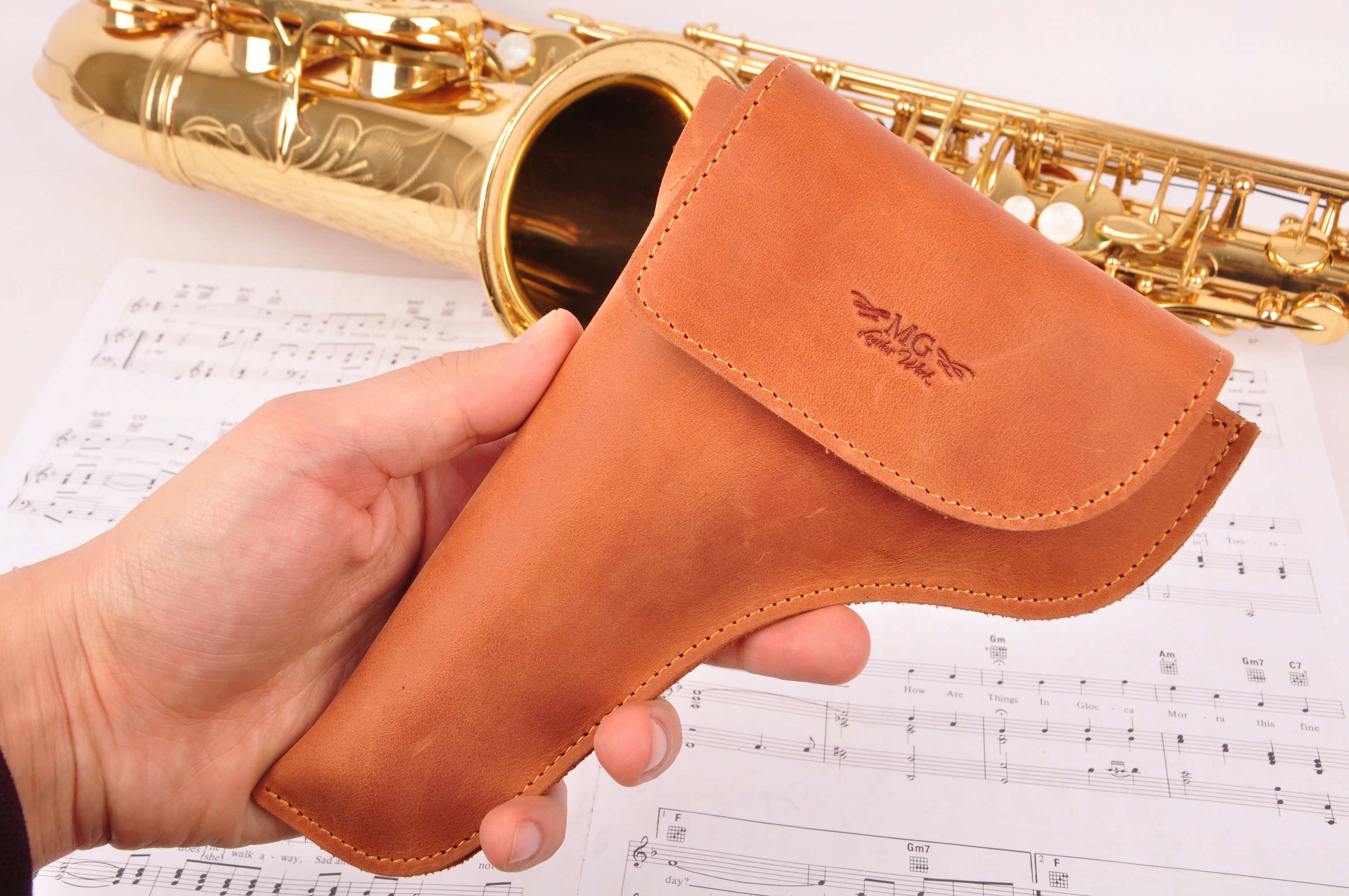 Alto Saxophone Neck Holder Saxophone Neck Strap and Wallet Etsy UK