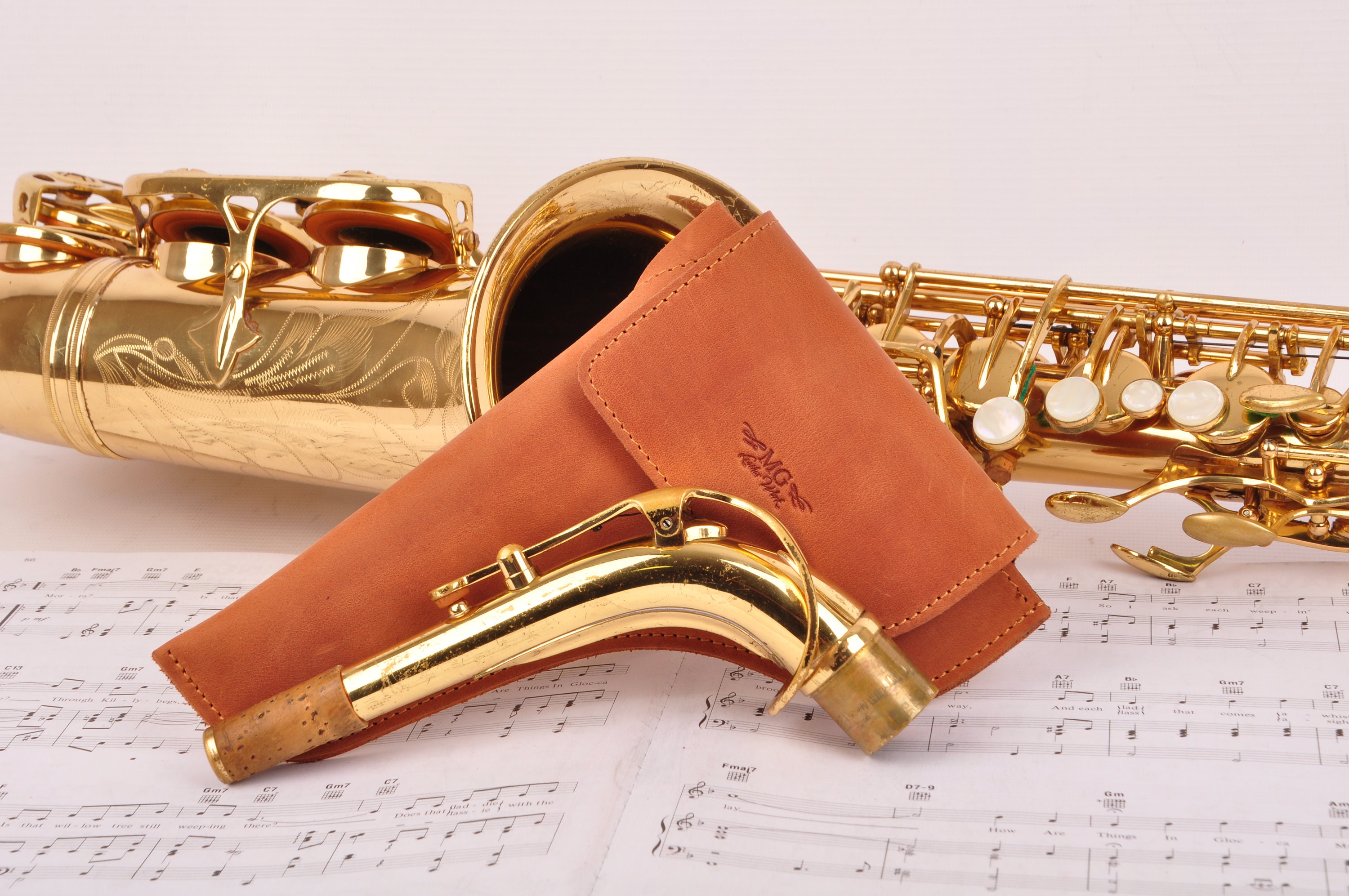 Alto Saxophone Neck Holder Saxophone Neck Strap and Wallet Etsy UK
