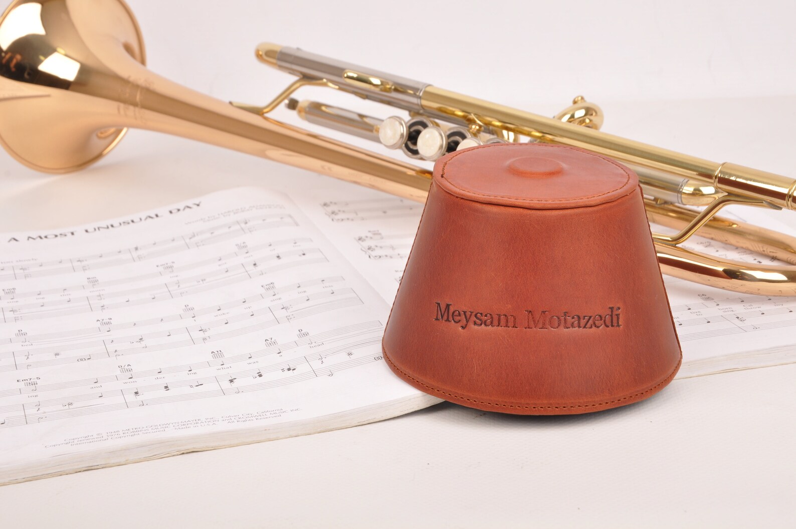 Personalized Trumpet Plunger Mute Lightweight Plunger Mute Etsy