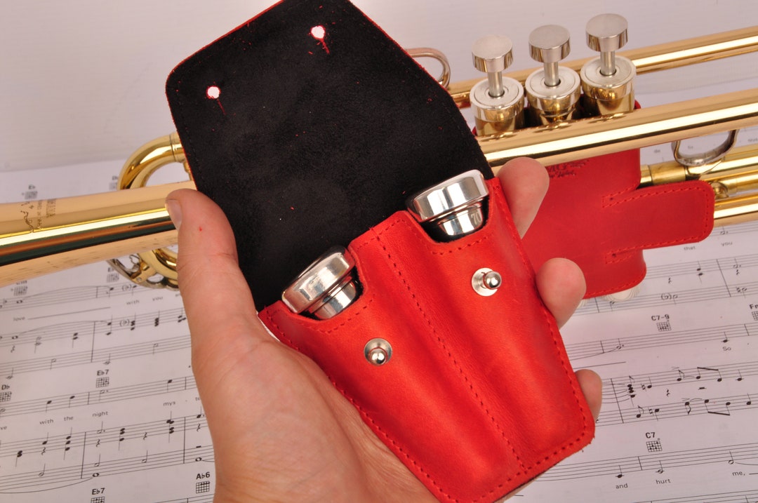 Trumpet Mouthpiece Holder With Initials Trumpet Mouthpiece Etsy