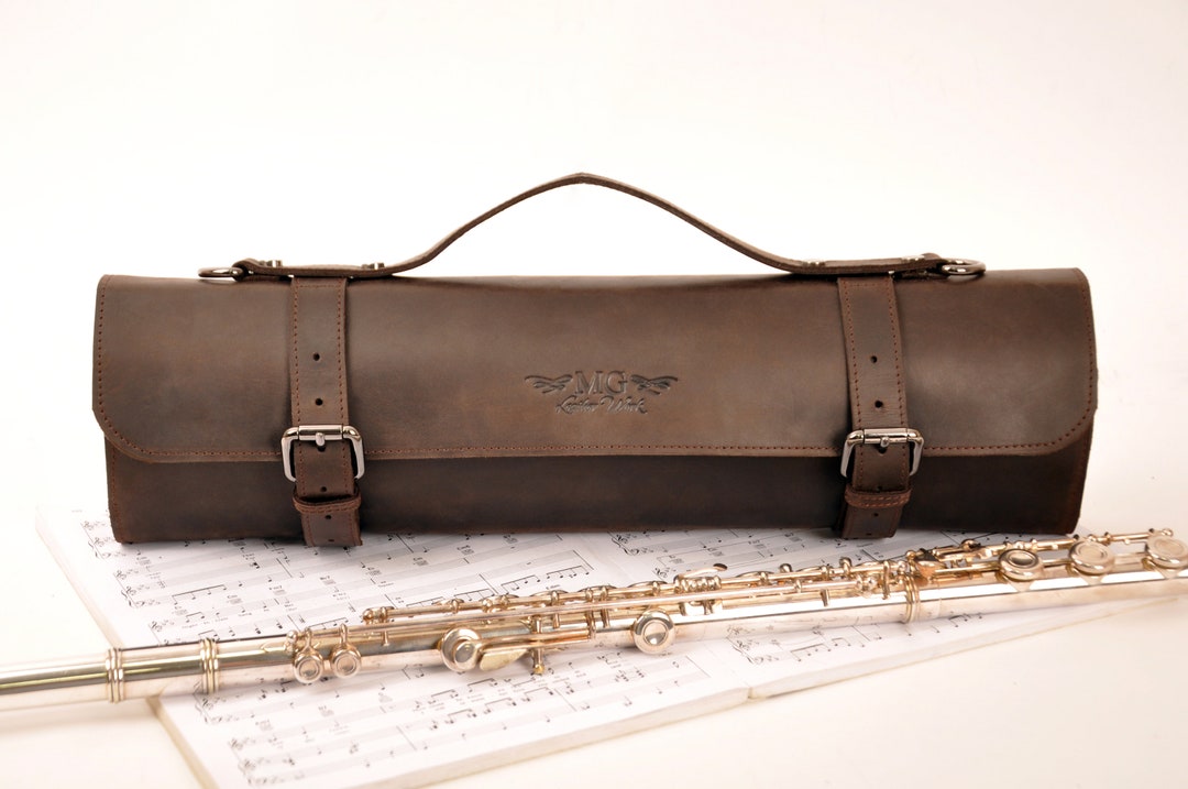 Flute Case Cover by MG Leather Work Flute Bag Flute Case Etsy