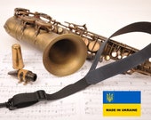 Saxophone neck Strap for Alto Tenor Baritone Soprano Sax - great personalized Gift For Saxophone player, gift for sax player, Handmade gift