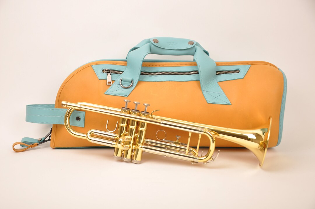 Trumpet Gig Bag by MG Leather Work Trumpet Case Brass Etsy