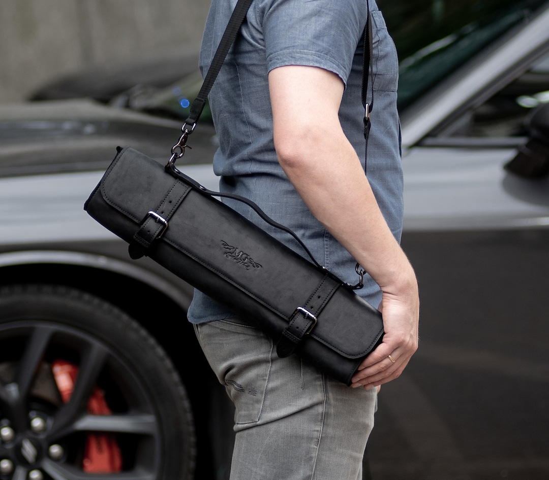 Flute Bag by MG Leather Work, Leather Flute Bag, Personalized Gift for a Flute Player, Flute