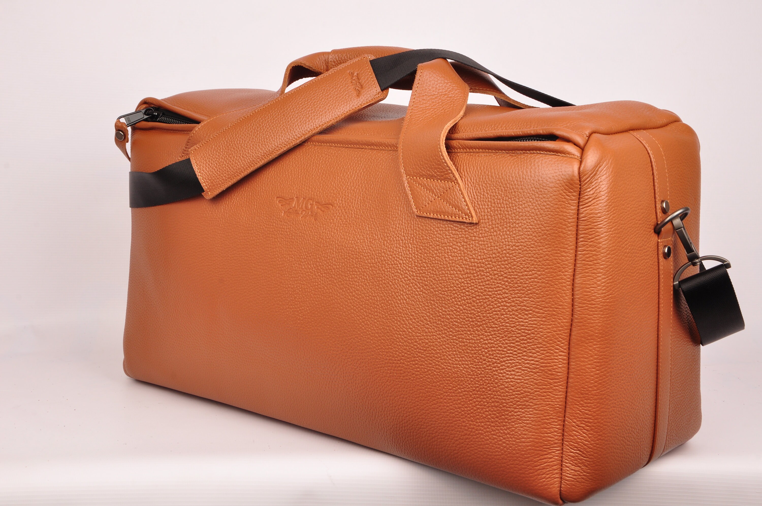 Personalized Trumpet Detroit leather case double gig bag for Etsy