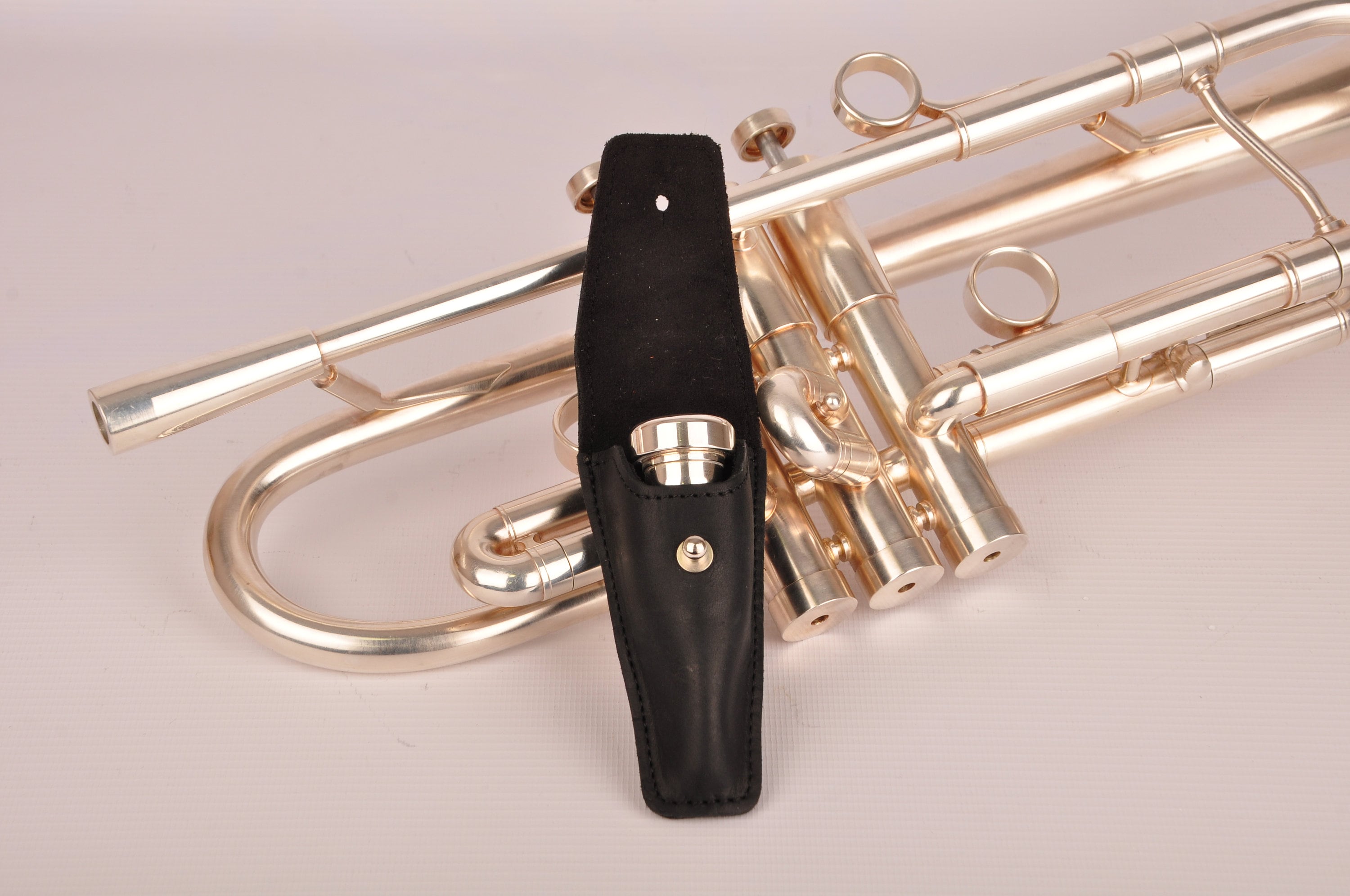 Trumpet Mouthpiece Holder by MG Leather Work Trumpet Etsy