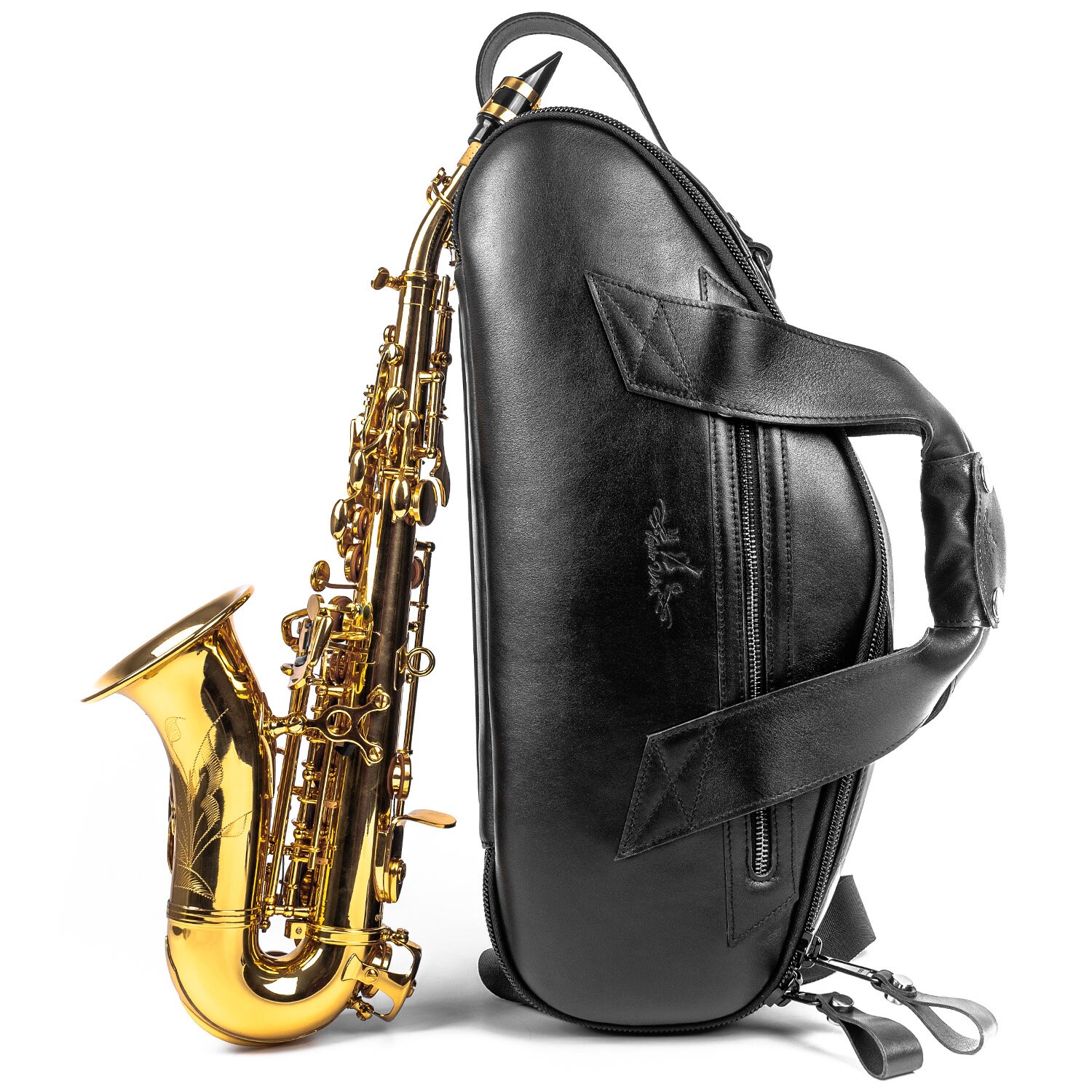 【ほぼ新品】カーブドソプラノ　サックスケース　リュック 3way il_fullxfull.6318149458_mkke.jpg